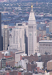 Vue sur Midtown et le Flatiron district.