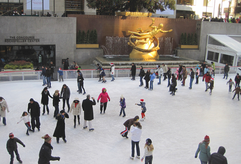 La patinoire du Rockefeller Center ouvre ses portes ©New York