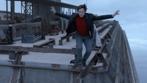 Joseph Gordon-Levitt, alias Philippe Petit, s'élance...