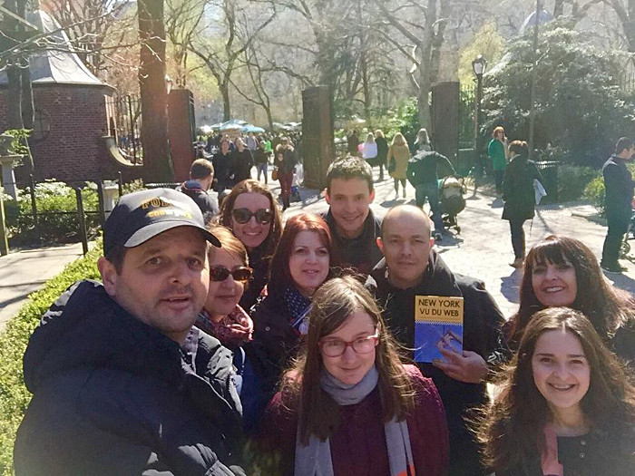 Un selfie des membres du Forum New York !