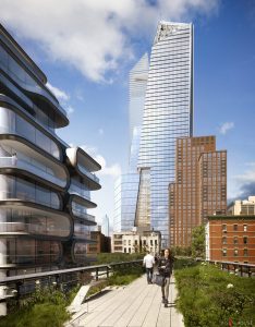 Hudson Yards depuis la High Line