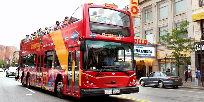 Un bus Hop-on Hop-off à New York.