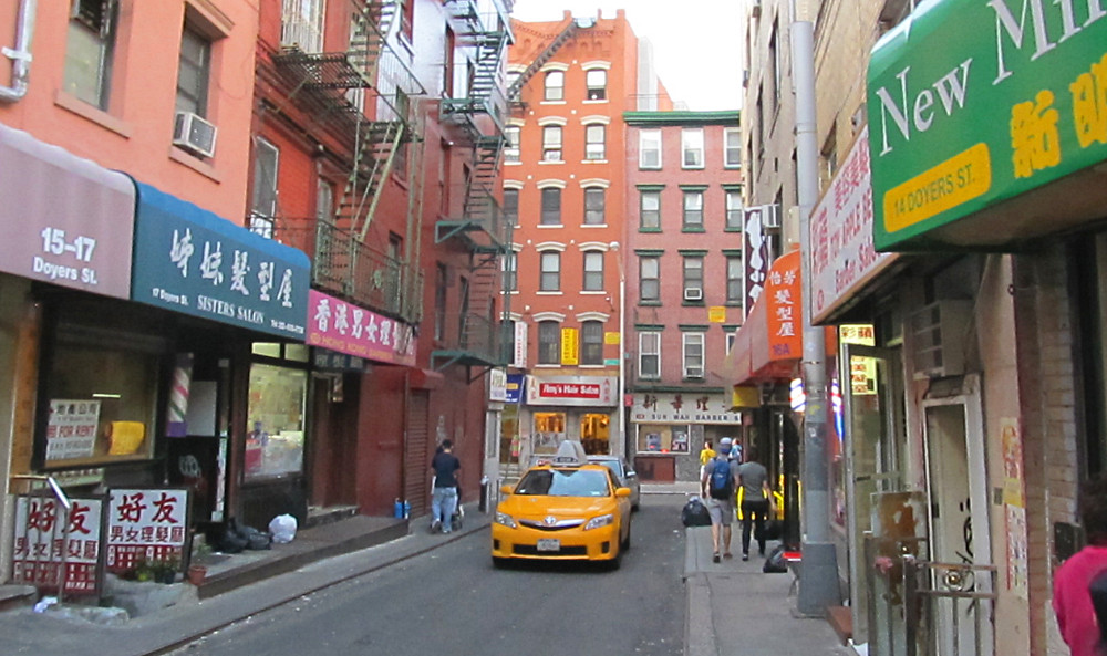 Doyers Street, la rue ?? voir absolument dans Chinatown CNEWYORK