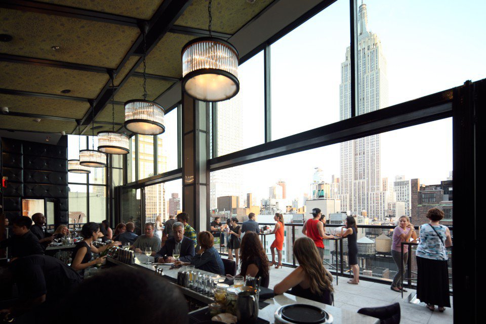 rooftop bar