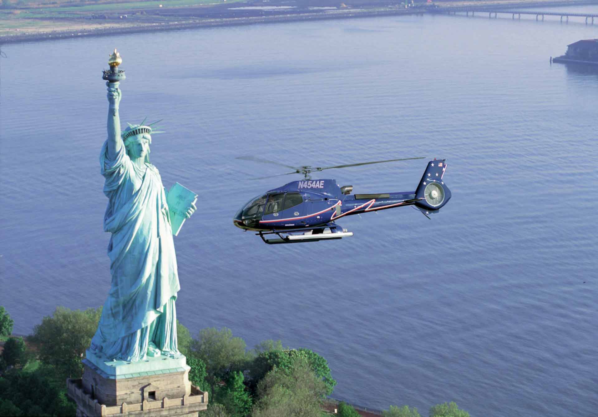 survol hélicoptère new york