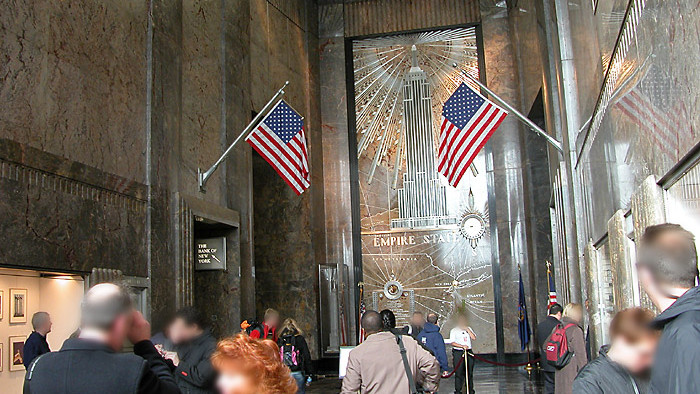 Decouvrez Le Hall D Entree De L Empire State Building C New York