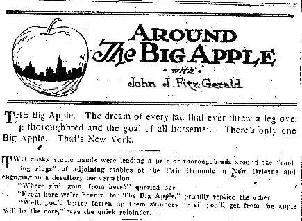 big apple new york article