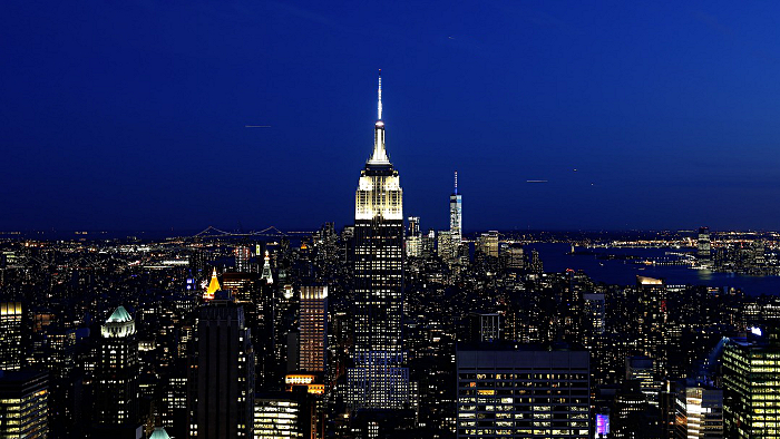 empire state building de nuit