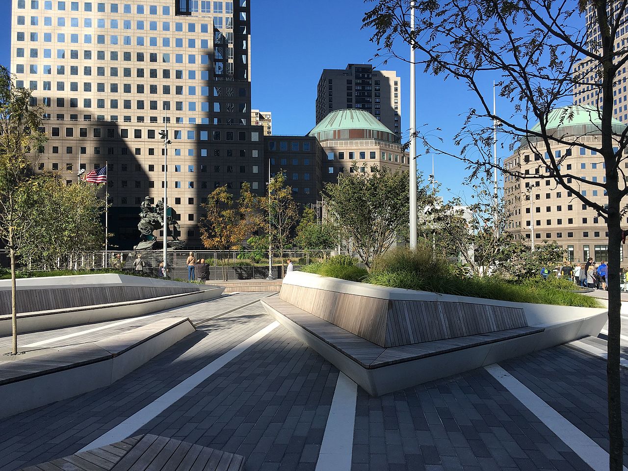 Liberty Park, un parc avec vue sur le World Trade Center CNEWYORK