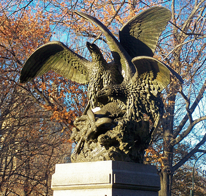 sculpture central park new york