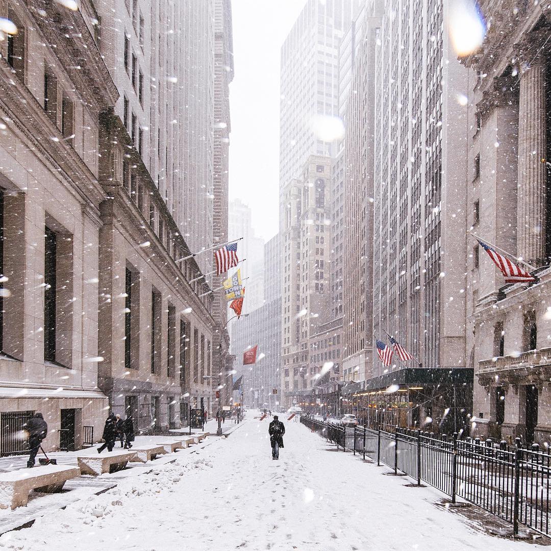 New York A Noel Sous La Neige En images : New York sous la neige - ©New York