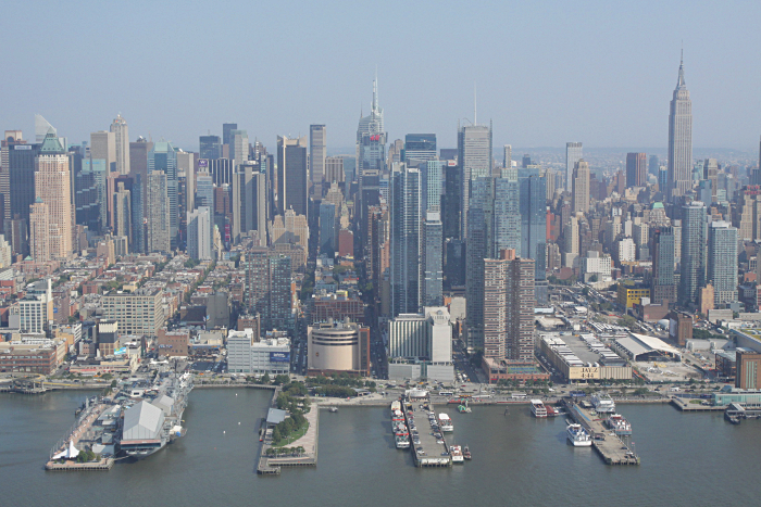 midtown survol helicoptere