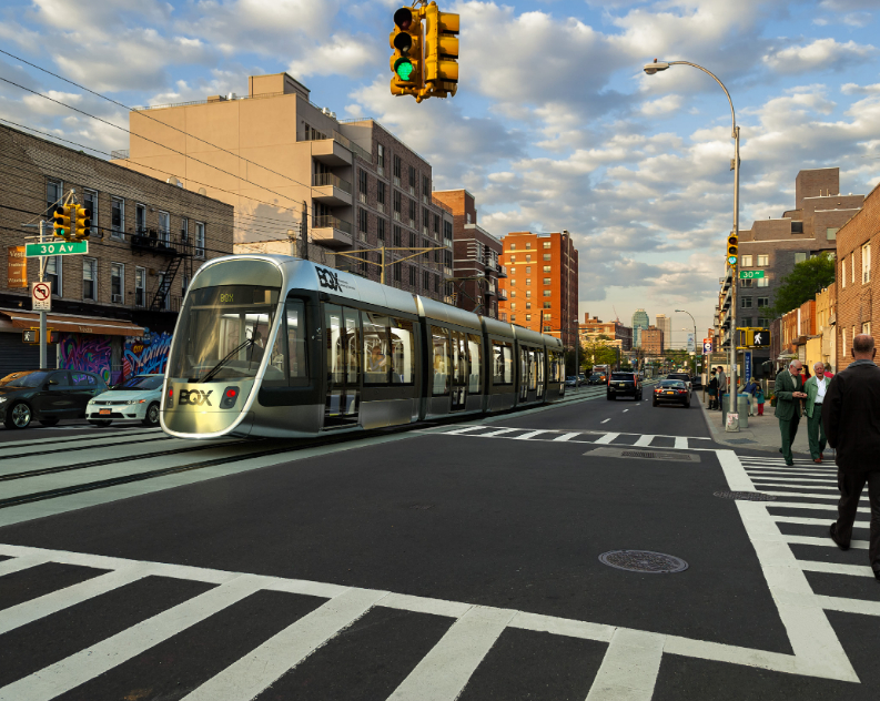 Le projet du tramway de New York est sur les rails ! ©New York