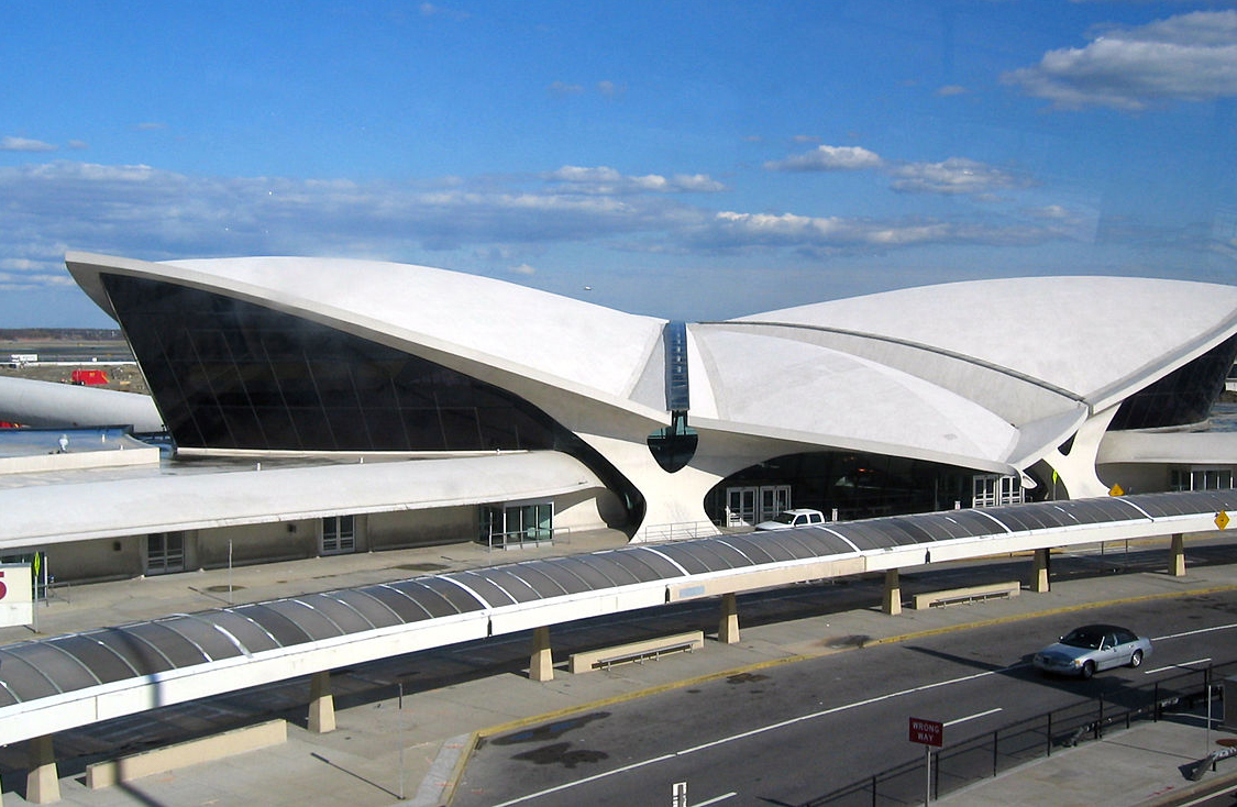L'ancien terminal de la compagnie TWA.