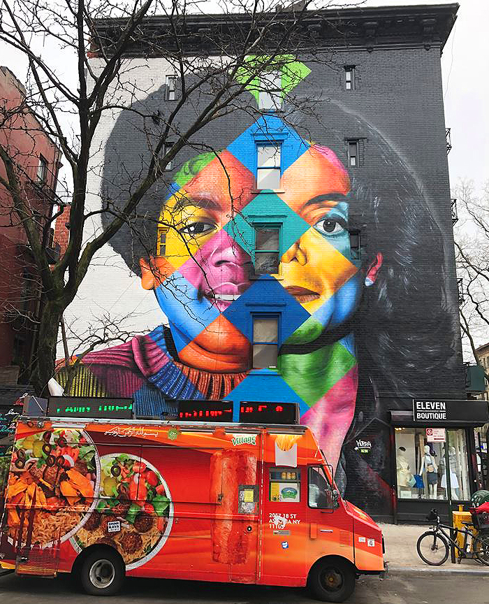 black or white eduardo kobra