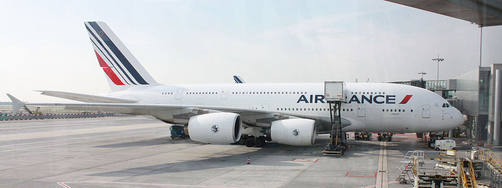air france A380 paris