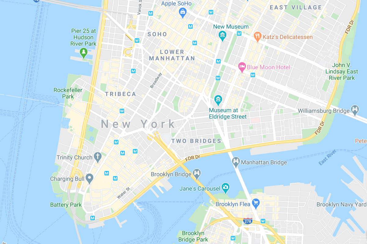 Comment avoir un plan de New York sur son téléphone hors connexion