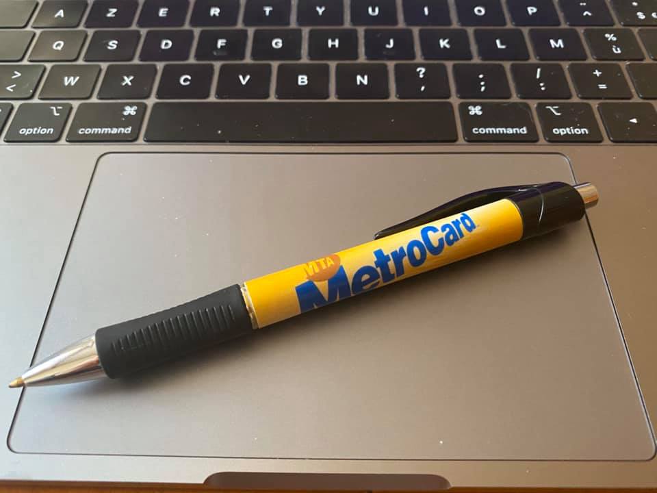 Stylo du métro de New York