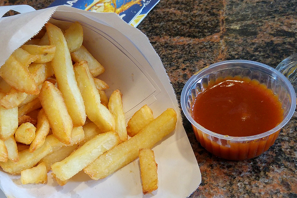 frites ketchup