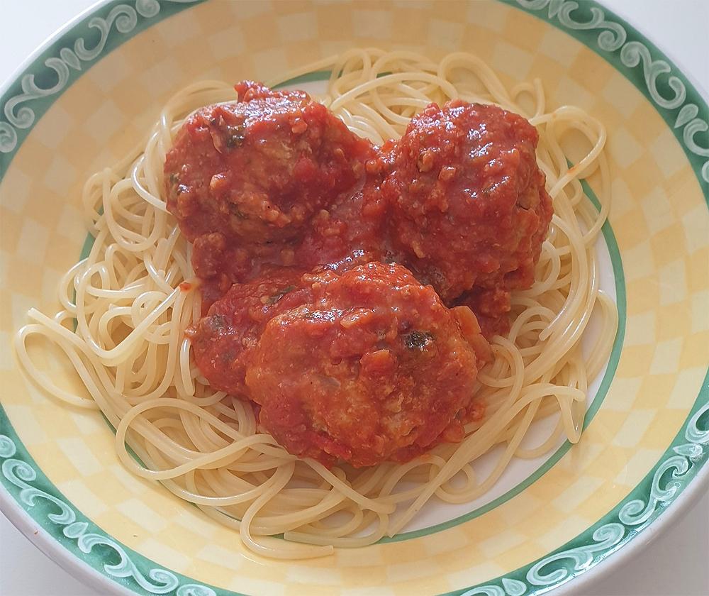 Spaghetti Meatballs