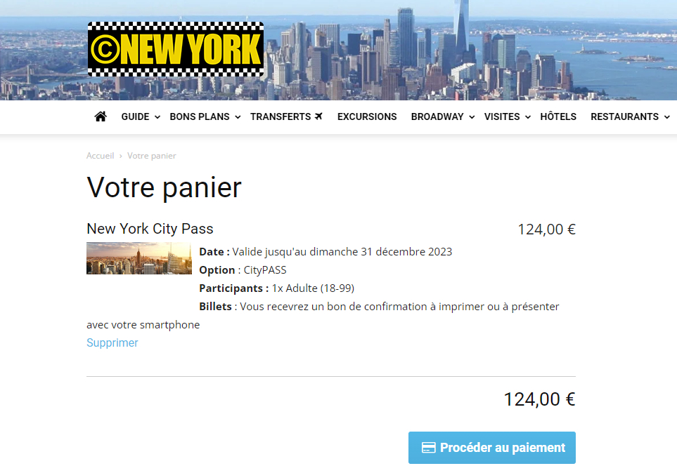 achat cnewyork