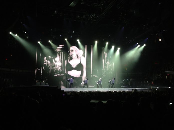 Madonna en concert à New York