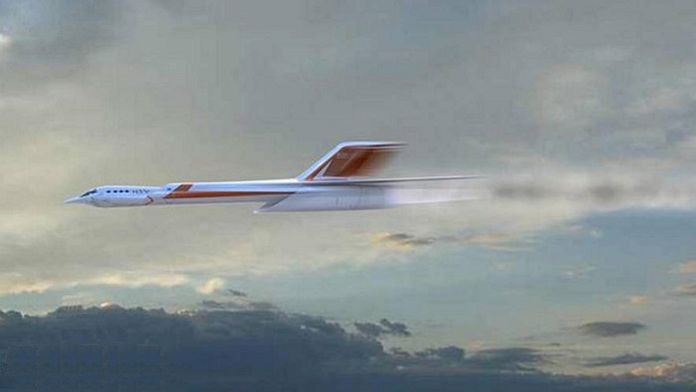 avion supersonique new york