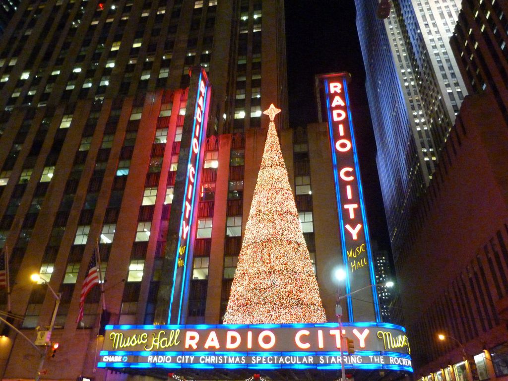 Radio city Hall New York Noël