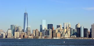 La skyline de Manhattan, dominée par la tour One World Trade Cente