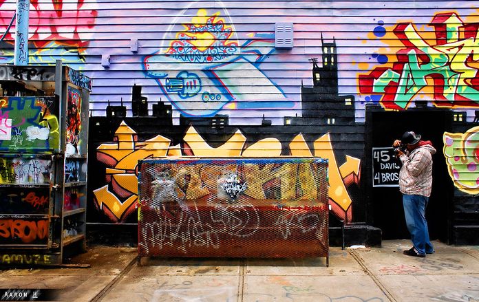 New York est aussi réputée pour son street-art