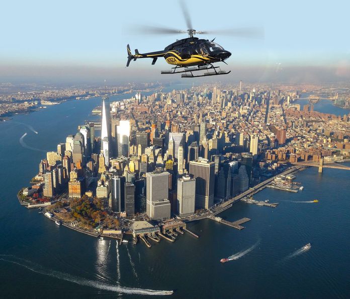 survol helicoptere new york tour