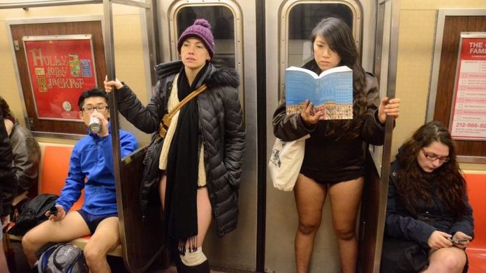 no pant subway ride new york