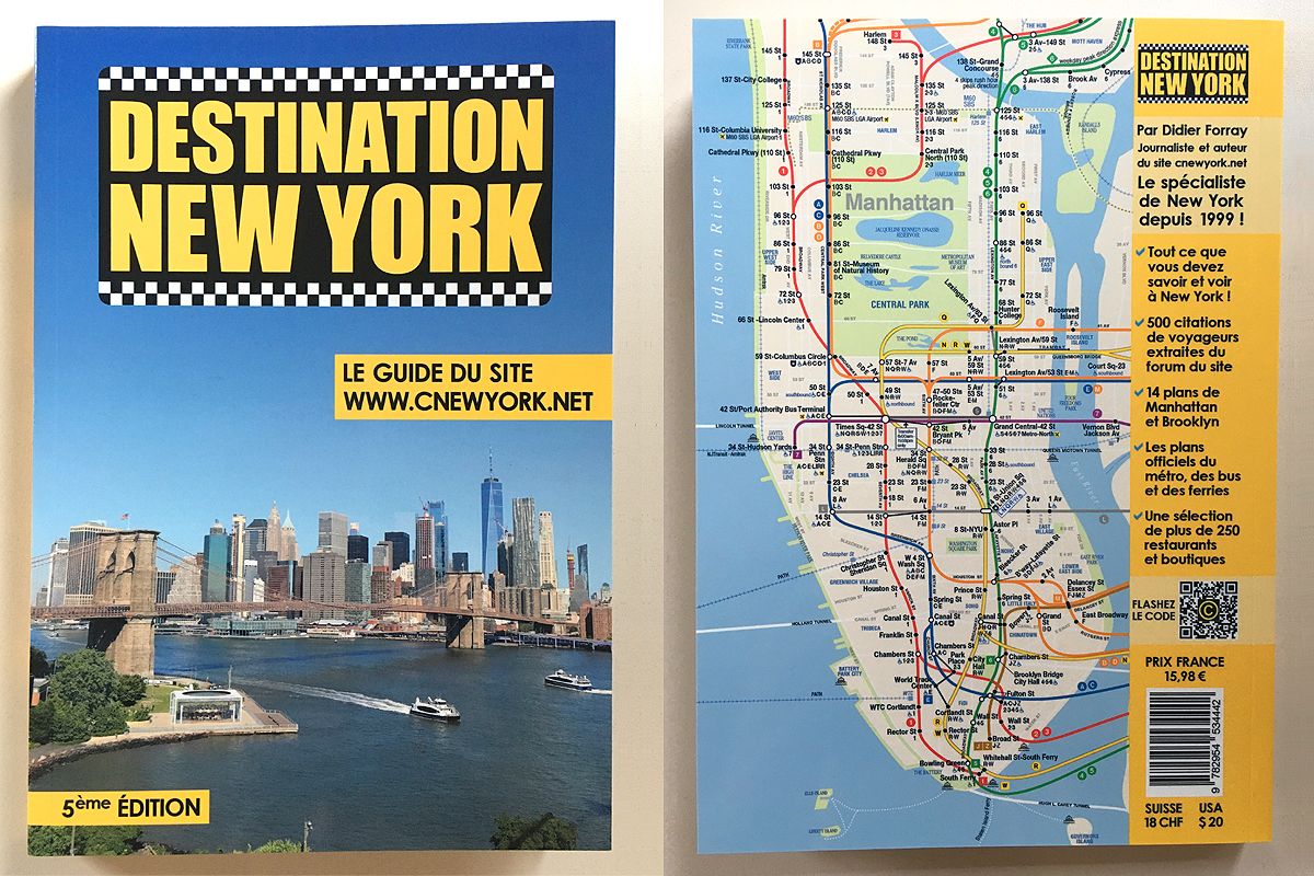 Où commander mon guide papier Destination New York ?