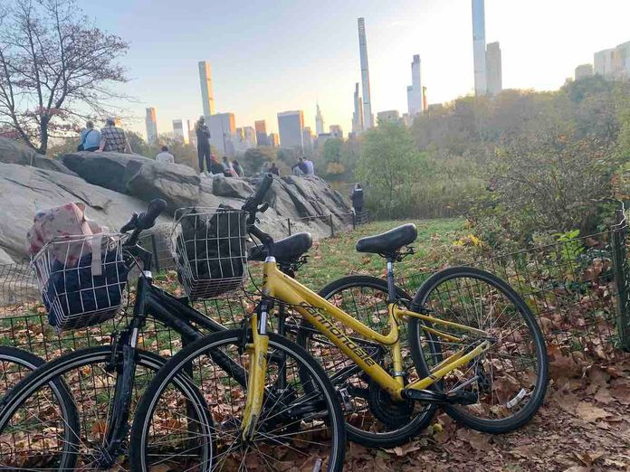 visite à vélo Central Park
